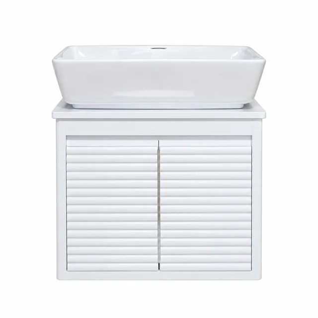 ست کابینت و روشویی 35*50 مدل ( کایرا سفید _ Kayra wahite )