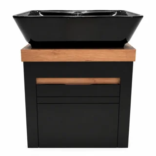 ست کابیت و روشویی (۳۵ ×۵۰)  SNATOR  BLAK